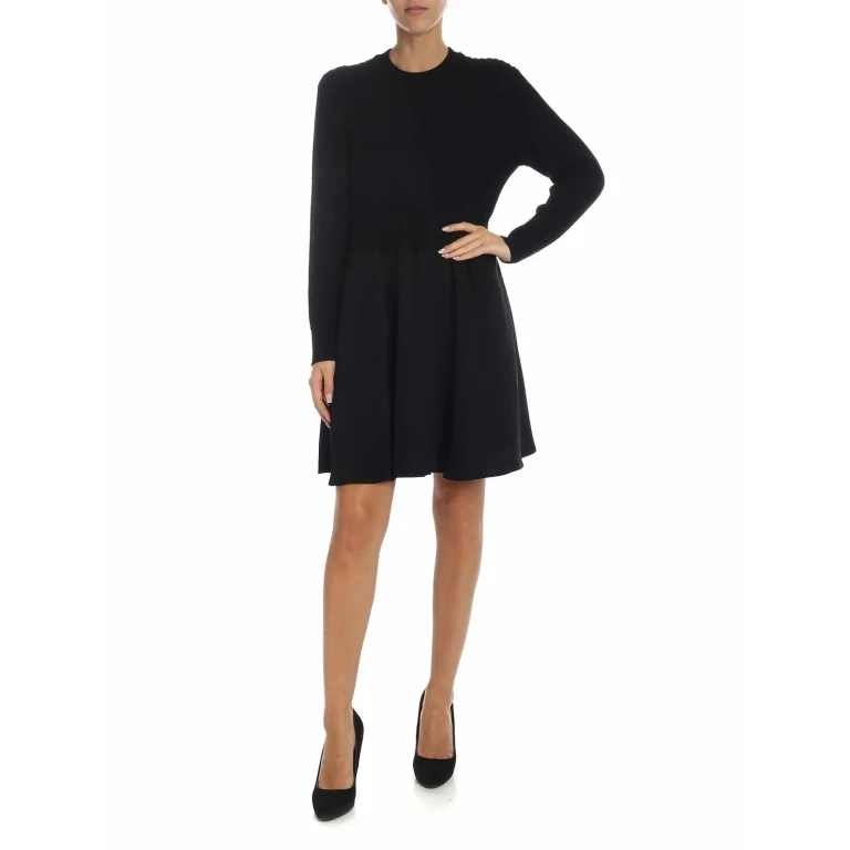 Kenzo Robe Au Genou - Noir