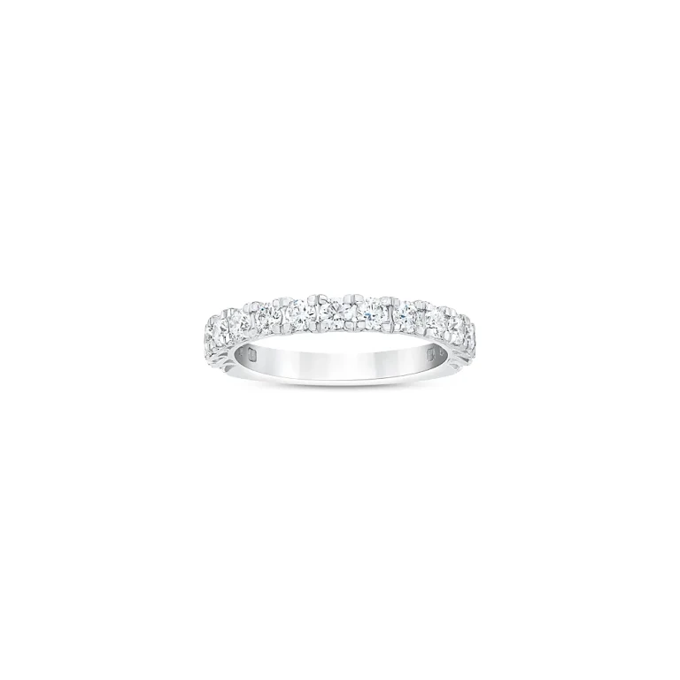 Diamond Anniversary Band in 14K Gold, 1.0 tcw