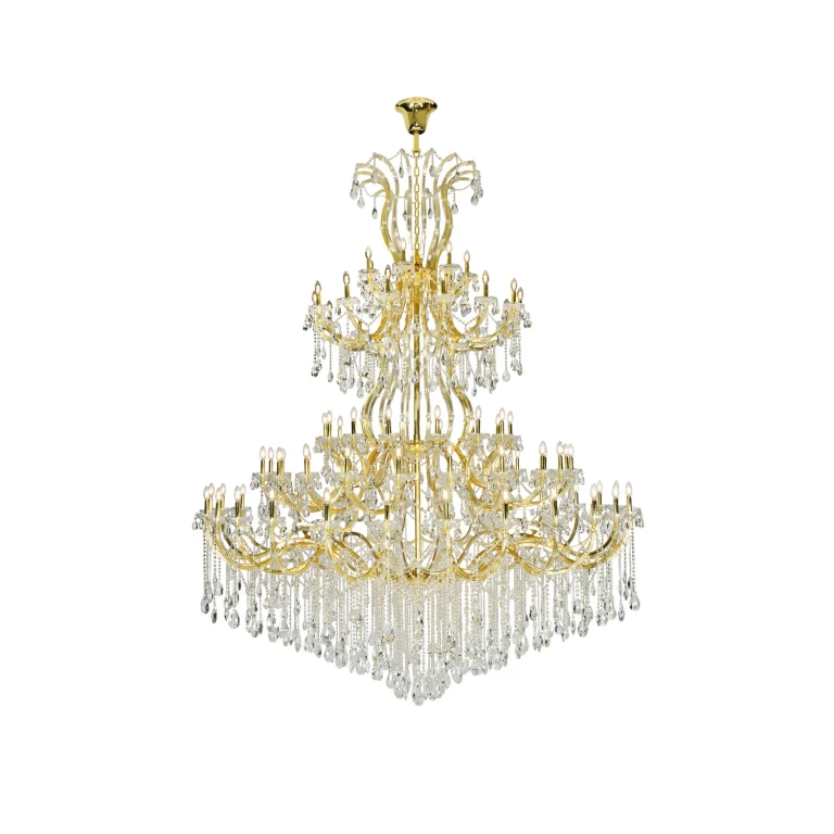 Gold 84 Light Chandelier from the Maria Theresa Collection
