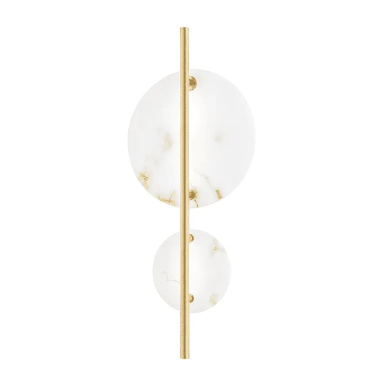 Hudson Valley Croft Wall Sconce in Aged Brass - 3400-AGB