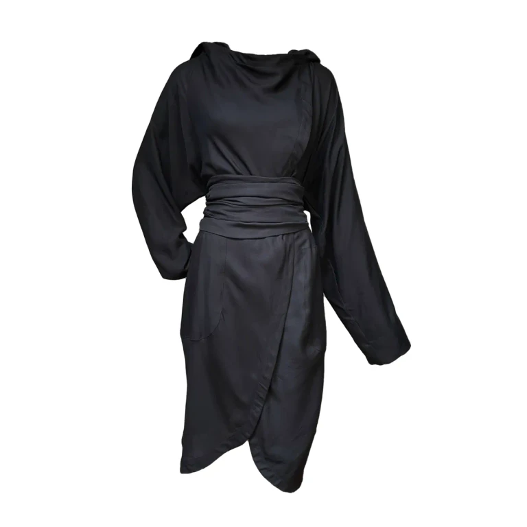 Lâcher Prise - Horizon Black Kimono
