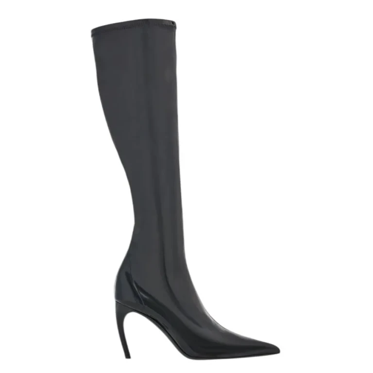 Ferragamo High Patent Stretch Boot