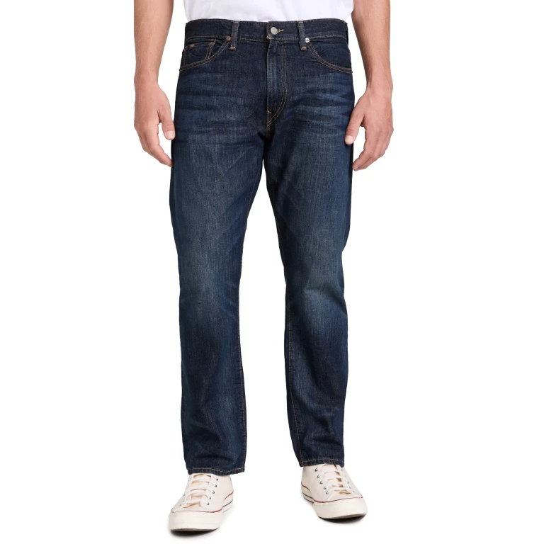Polo Ralph Lauren Hampton Relaxed Straight Jeans Stanton Wash 30