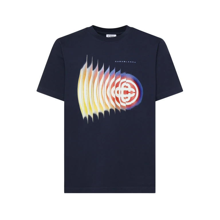 Casablanca T-shirts and Polos Black _100 % Co - Men