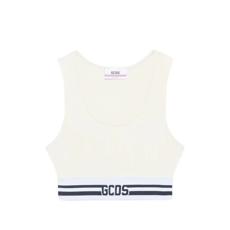 Gcds Logo-detail Crop Top