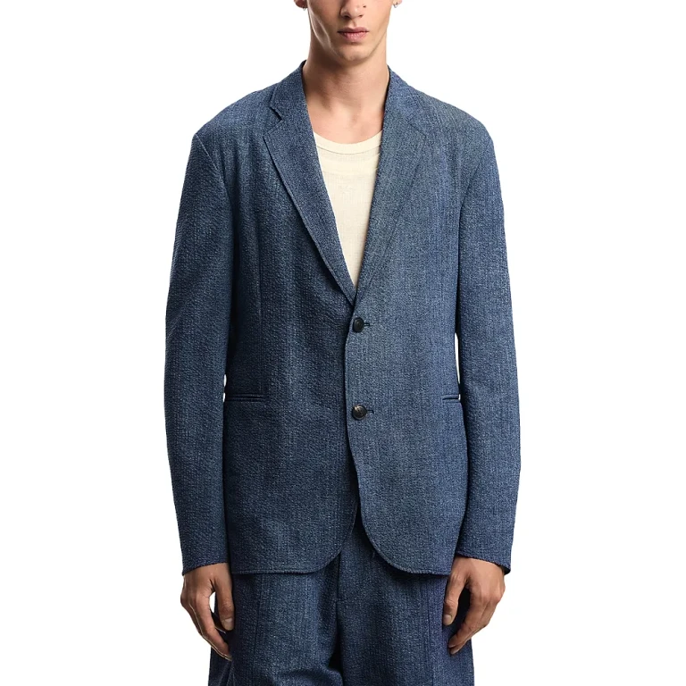 Emporio Armani Seersucker Blazer