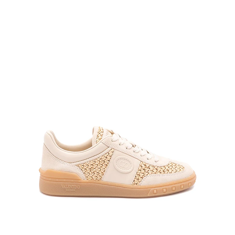 Sneakers Upvillage Valentino Garavani in rafia intrecciata