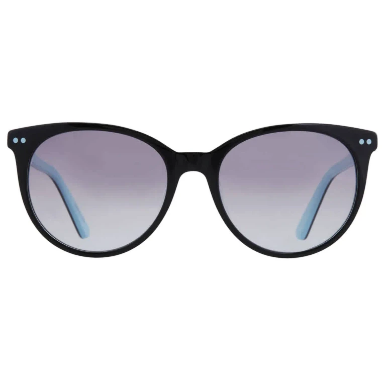 Calvin Klein Grey Gradient Oval Ladies Sunglasses CK18509SG 004 55