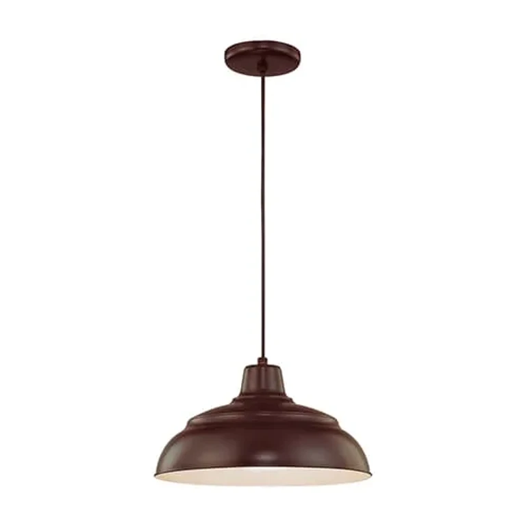 Millennium Lighting R Series 1-Light Pendants in Architect Bronze