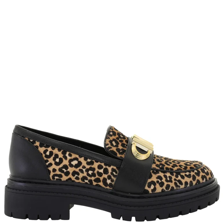 Michael Kors Leopard Print Parker Loafers