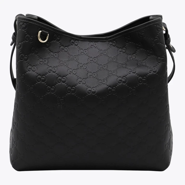 Gucci Black Leather Satchels