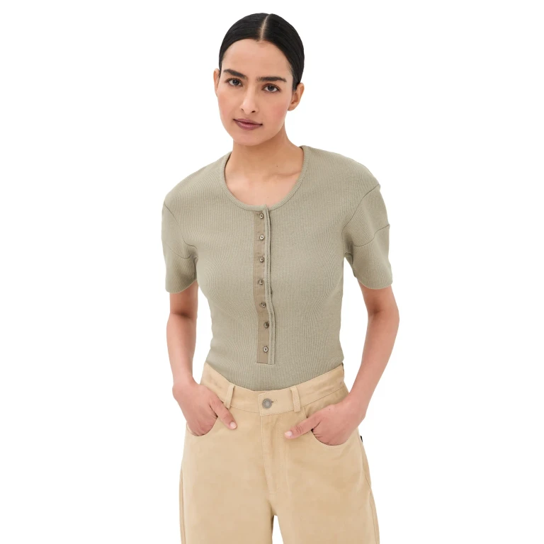 Lemaire Henley Ajustada Salvia S