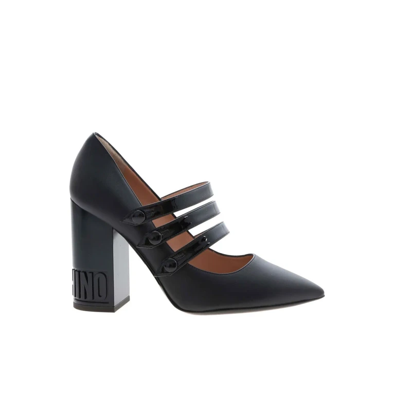 Moschino Chaussures À Lacets - Noir