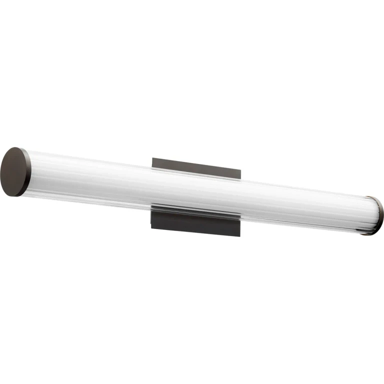 Quorum Transitional 2-Light 5" Bathroom Vanity Light in Oiled Bronze