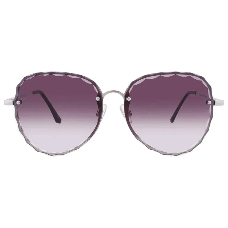 Frye 50856FCO040 Smoke Oval Ladies Sunglasses 10260422.COM SILSMK