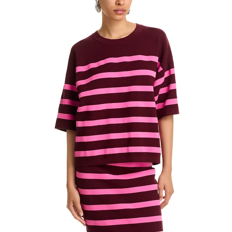 Essentiel Antwerp Industry Striped Knit Top