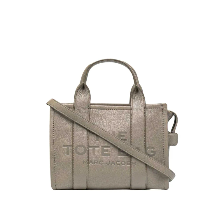 Marc Jacobs The Leather Small Tote - Beige