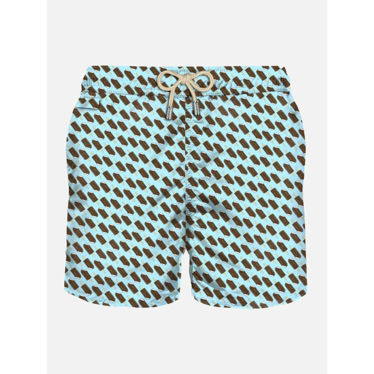 MC2 Saint Barth Lighting Micro Fantasy Cremino Print Swim Shorts Special Edition