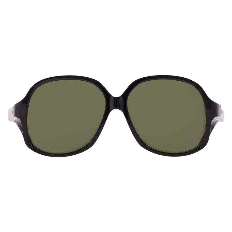Valentino Green Irregular Unisex Sunglasses VLS-177 A 59