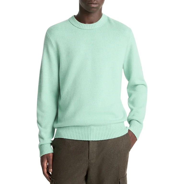 Vince Wool and Cashmere Crewneck Sweater