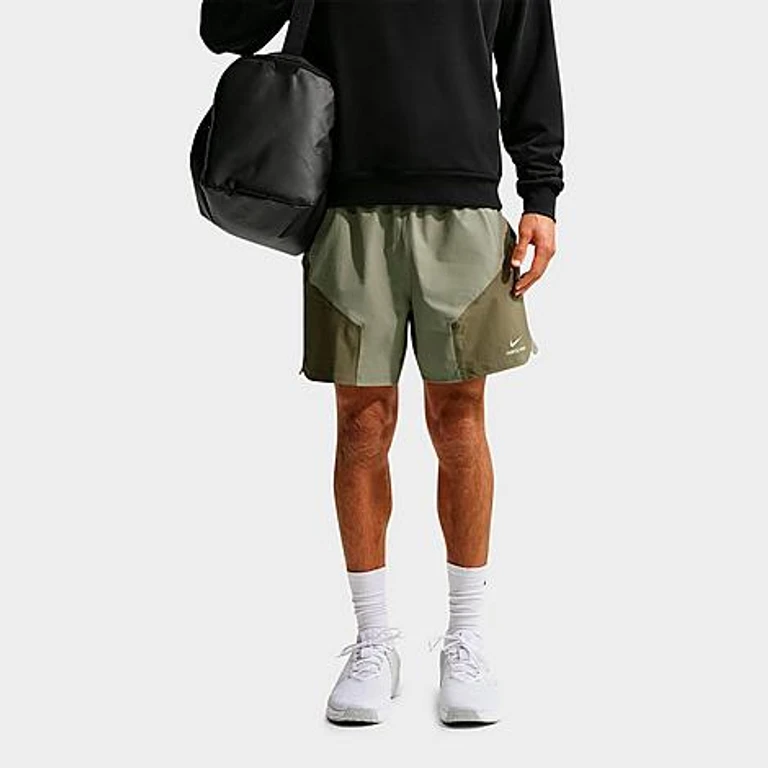 Nike Men's Pro Training Dri-FIT ADV 6" Shorts in Black/White Size: XS