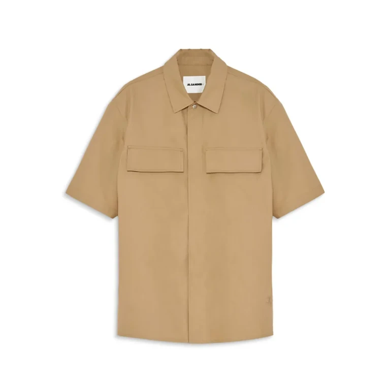 Jil Sander Short Sleeve Button Front Shirt