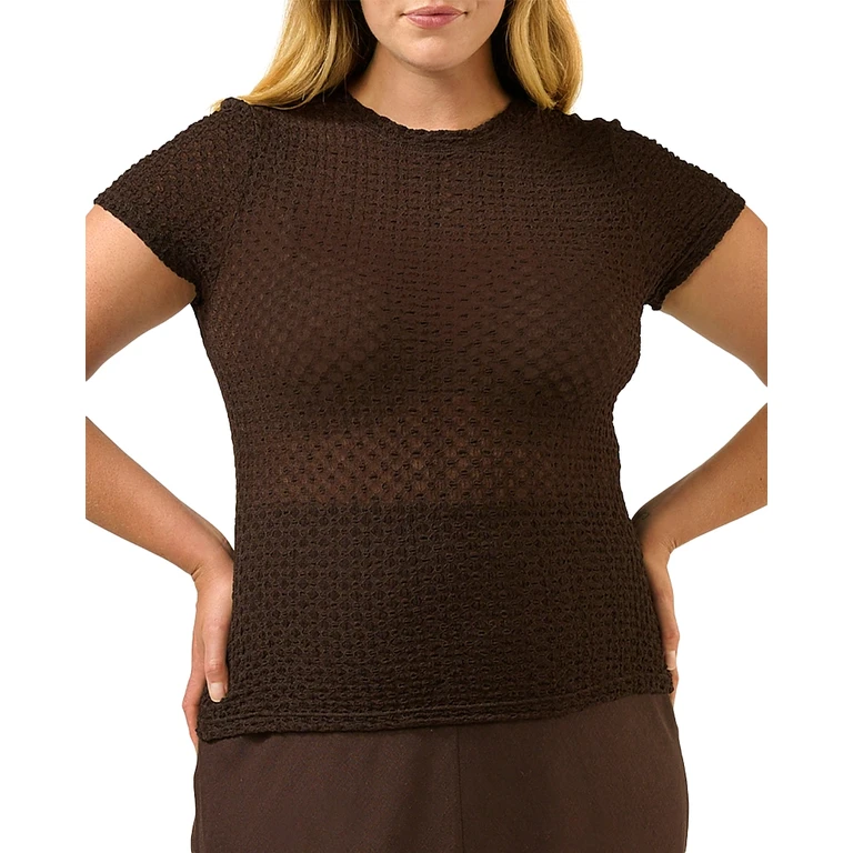 Estelle Plus Naomi Textured Top