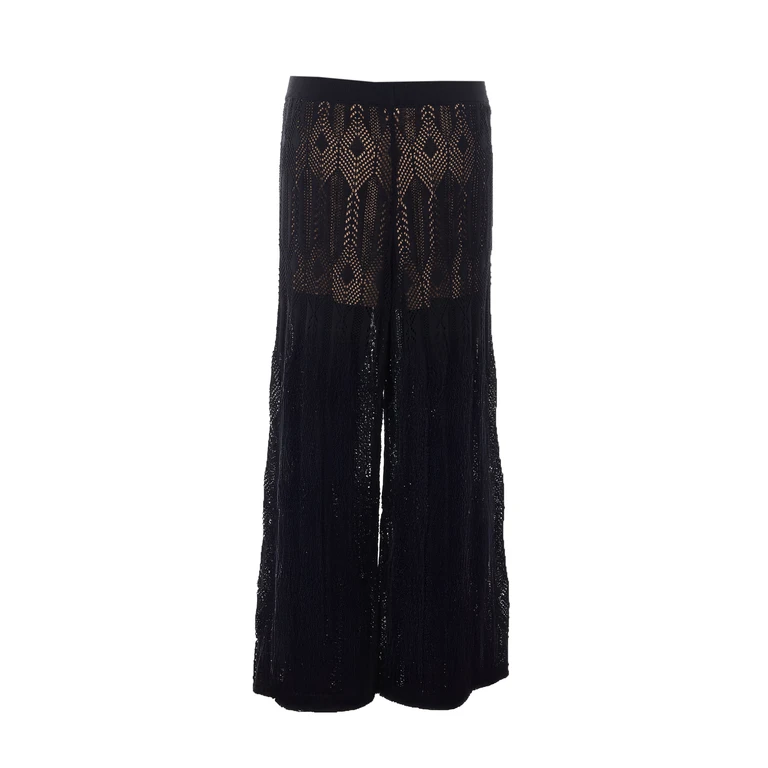 Liu Jo Trousers Black Cotton - Women