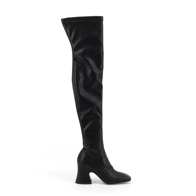 Ganni Black Leather Boots