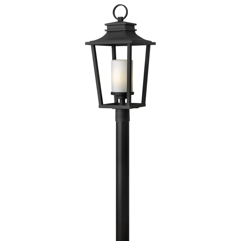 Black LED Post Top Pier Mount from the Sullivan Collection