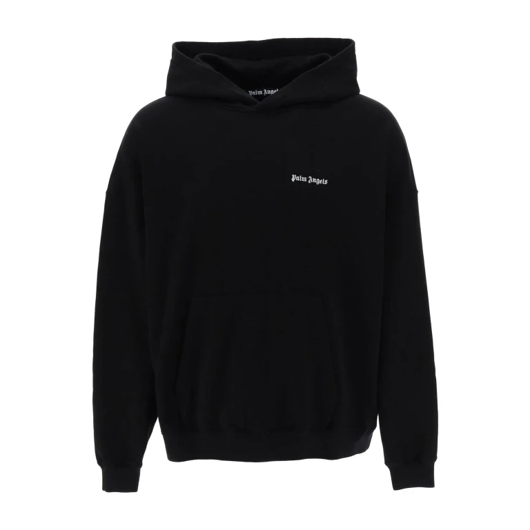 Palm Angels Hoodie With Logo Embroidery