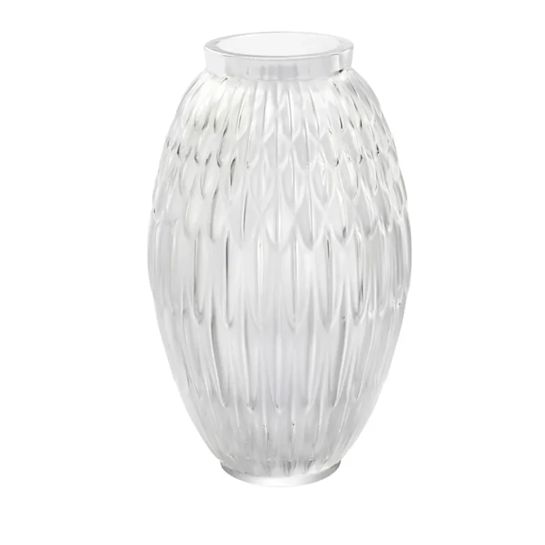 Lalique Plumes Vase