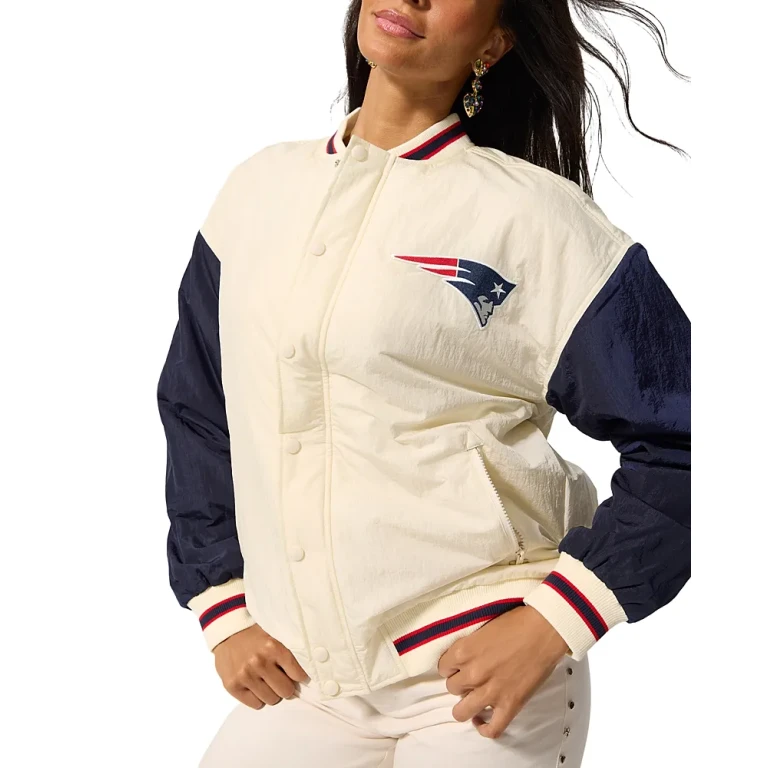 Terez New England Patriots Bomber Jacket