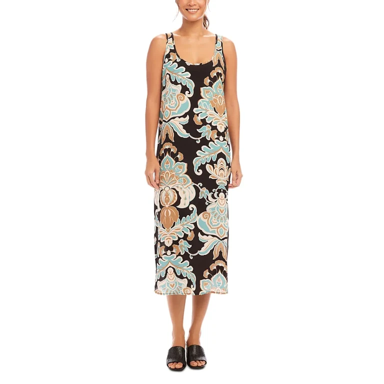 Karen Kane Side Slit Tank Dress