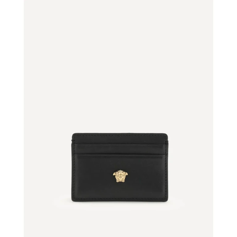 VERSACE La Medusa leather Card Holder Male UNI (10114521A10544_1B00V)
