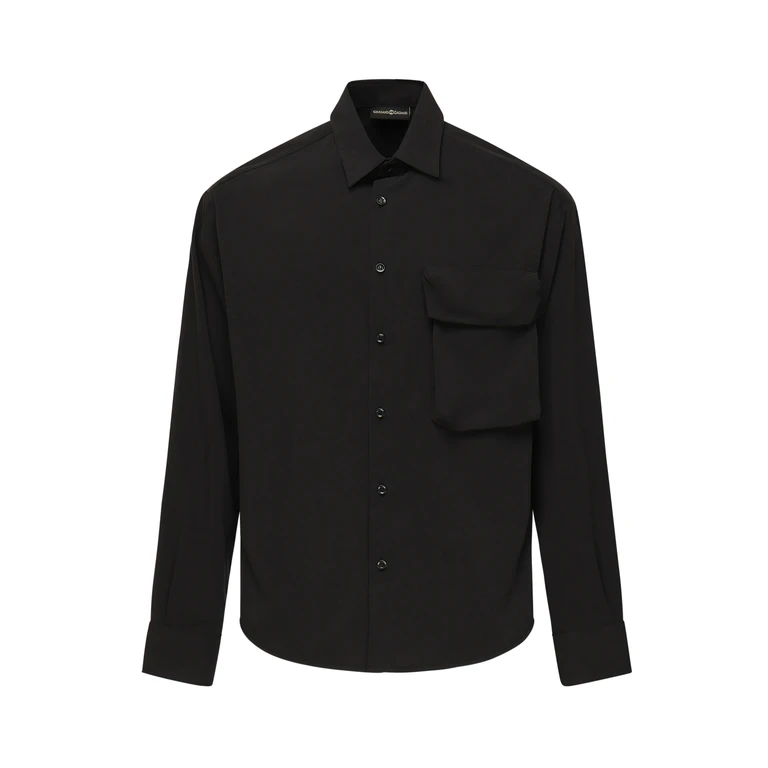 Giuliano Galiano Shirts Black Poly Ester - Men