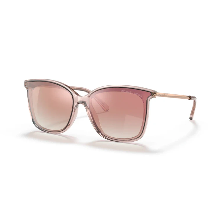 Michael Kors Zermatt Rose Gold Gradient Mirror Square Ladies Sunglasses MK2079U 31756F 61