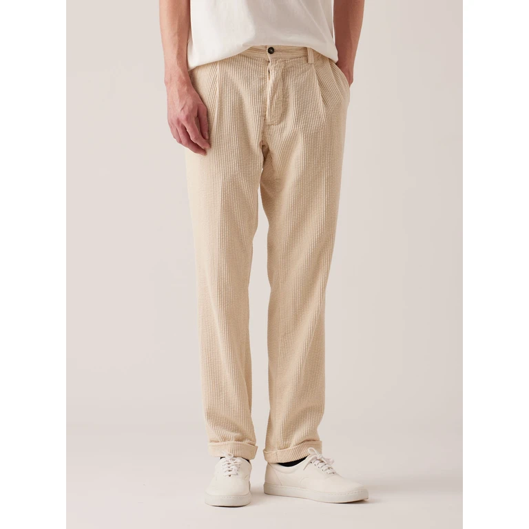 Doppiaa Aantioco-N4403 Aantioco-cream-02 Trousers - Men