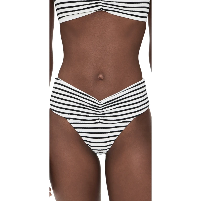 LSPACE Bardot Classic Bikini Bottoms Cafe M
