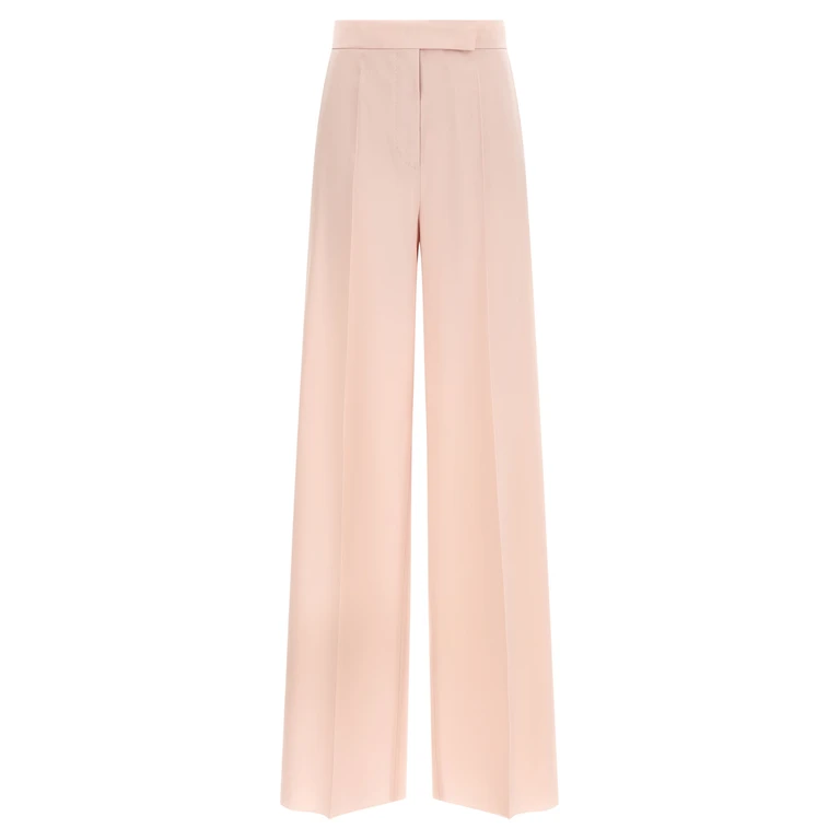 Max Mara Multicolor Virgin Wool Casual Pants - Women