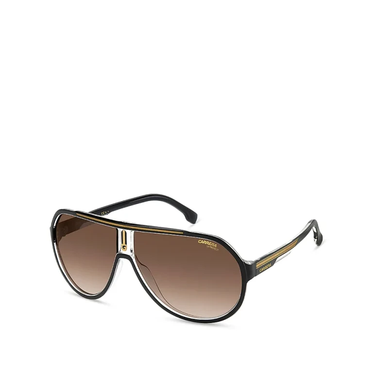 Carrera Aviator Shield Sunglasses, 64mm