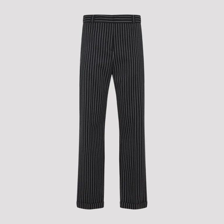 TOM FORD - Tom Ford Striped Wool Chino Pants