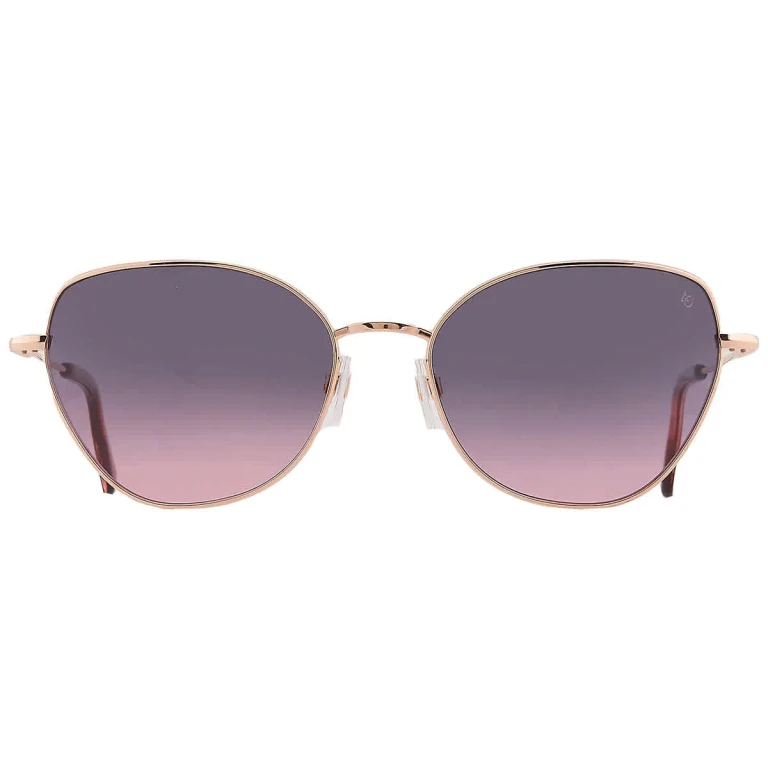 American Optical Pink Gradient Cat Eye Ladies Sunglasses WHITNEY 1 58