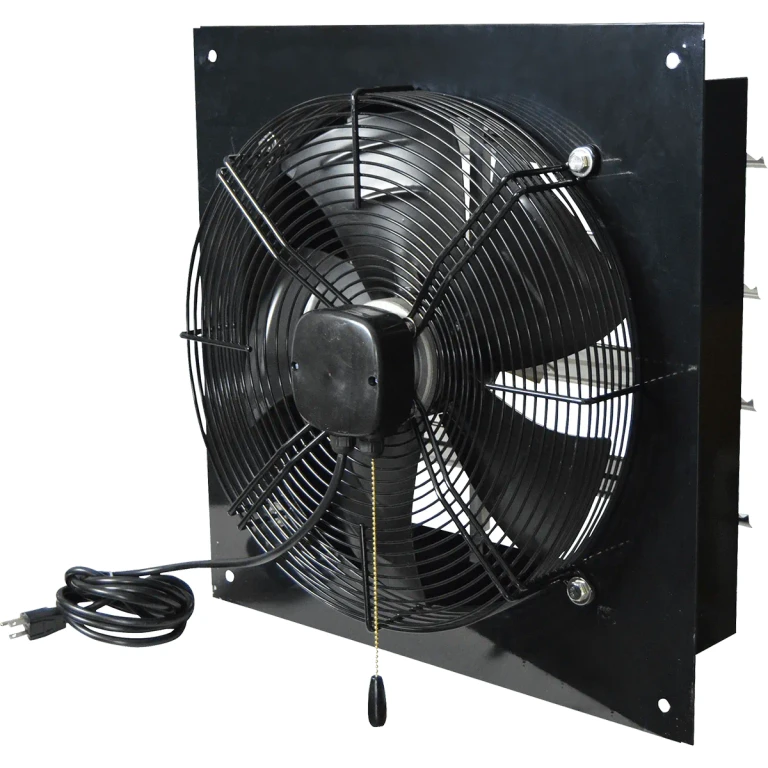Canarm 16-in XFS16 1/8 HP Three Speed Shutter Mounted Exhaust Fan