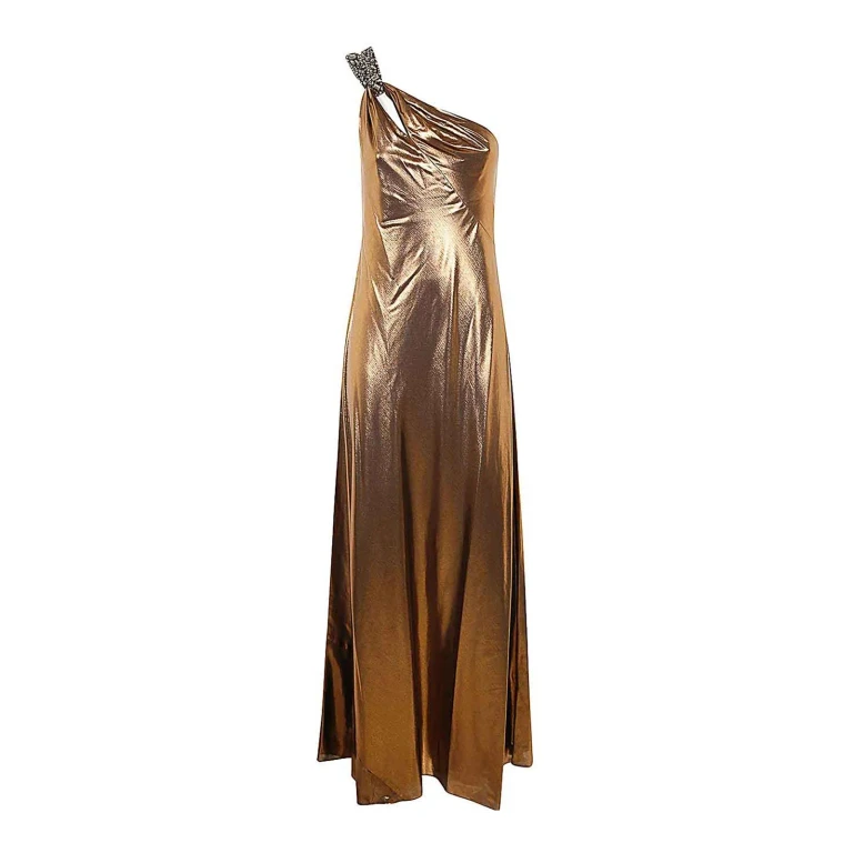Lauren Ralph Lauren Robe Au Genou - Marron