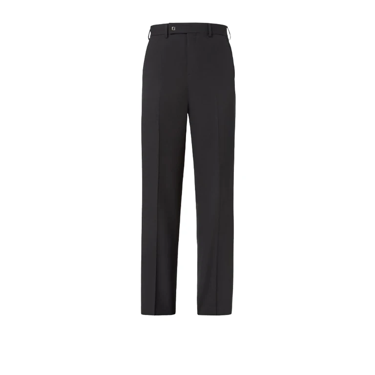 Fendi Trousers In Cotton Gabardine