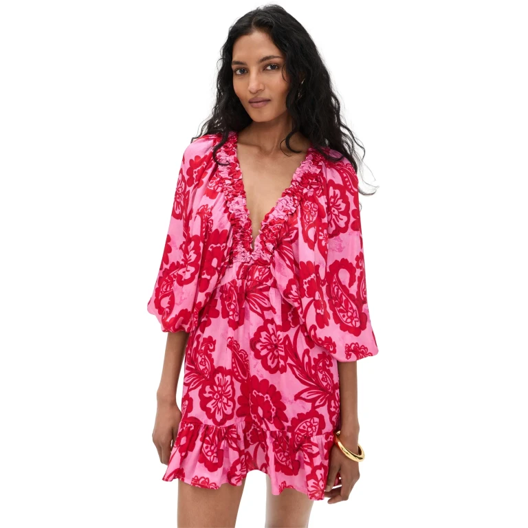 SUNDRESS Marine Dress Bellezza Cupro M/L