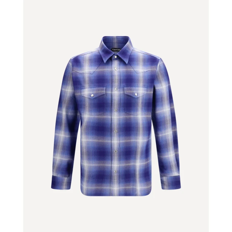 Chemise à carreaux pour homme Tom Ford taille 42
