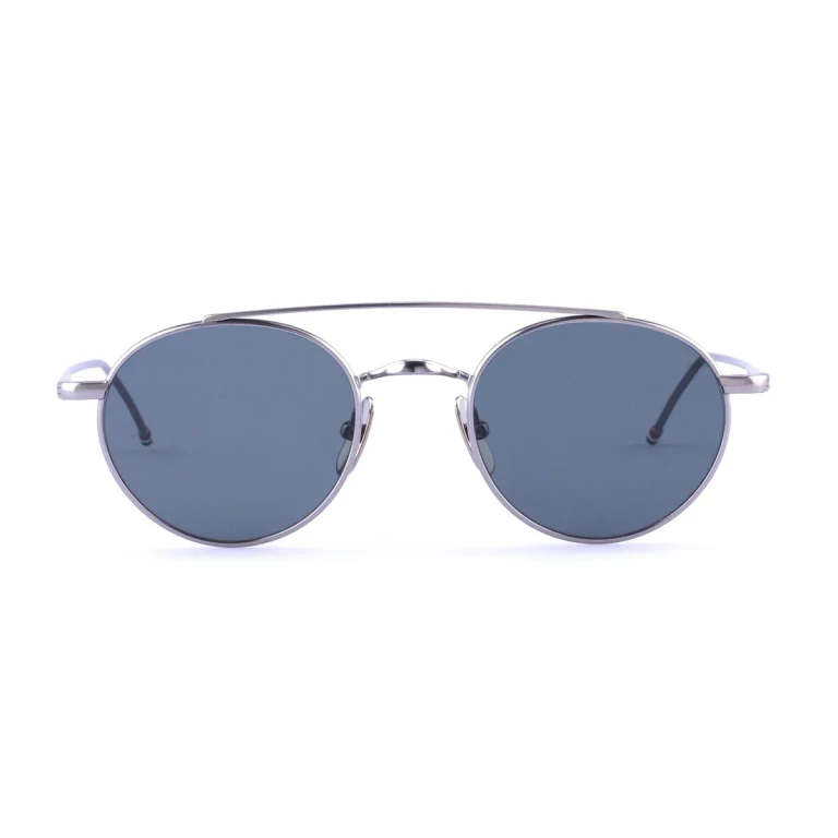 Thom Browne Round - N11 Matte Titanium Sunglasses