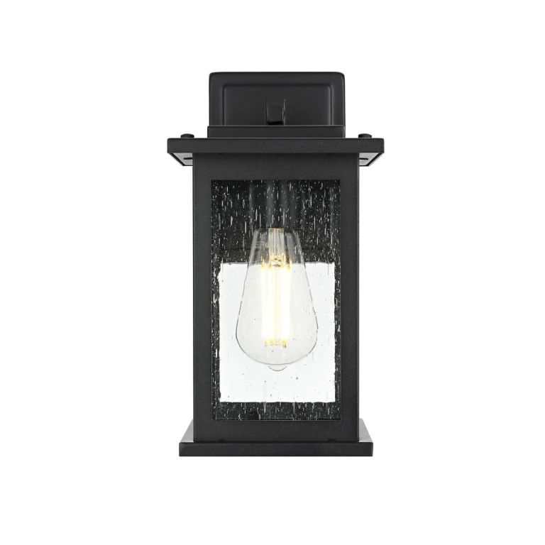 Black Outdoor Wall Sconce from the Ringgold Collection